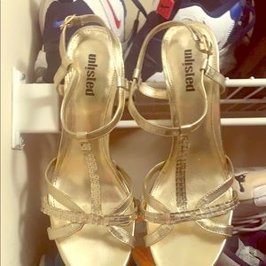 Gold Heels